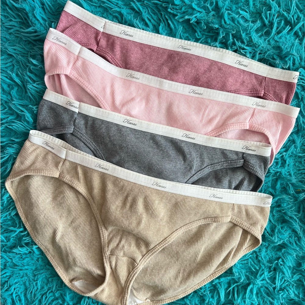 Hanes XL Bikini Cut Full Coverage Underpants - BNWOT